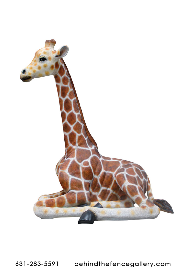 Young Sitting Giraffe Statue Young Sitting Giraffe Statue
